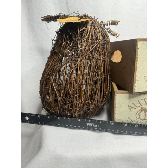 Fall Decorations Lot Fall Autumn Thanksgiving Farmhouse Rustic - Picture 3 of 6